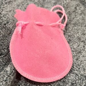 Pink Drawstring Pouch